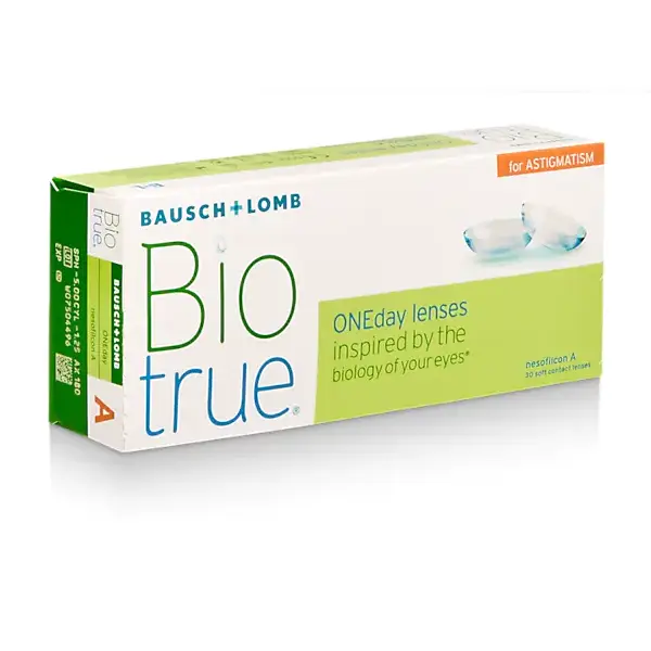 Торичні контактні лінзи Biotrue ONEday for Astigmatism