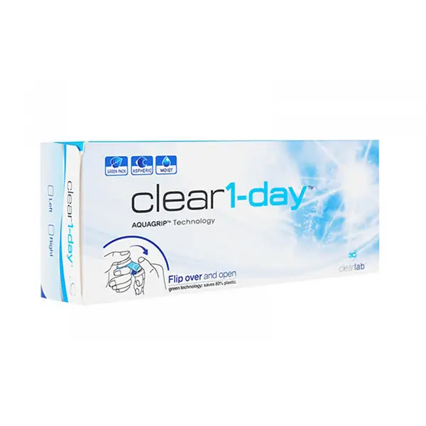 Одноденні контактні лінзи Clear 1-day