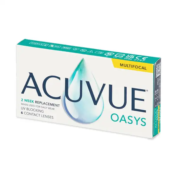 Мультифокальні контактні лінзи Acuvue Oasys Multifocal