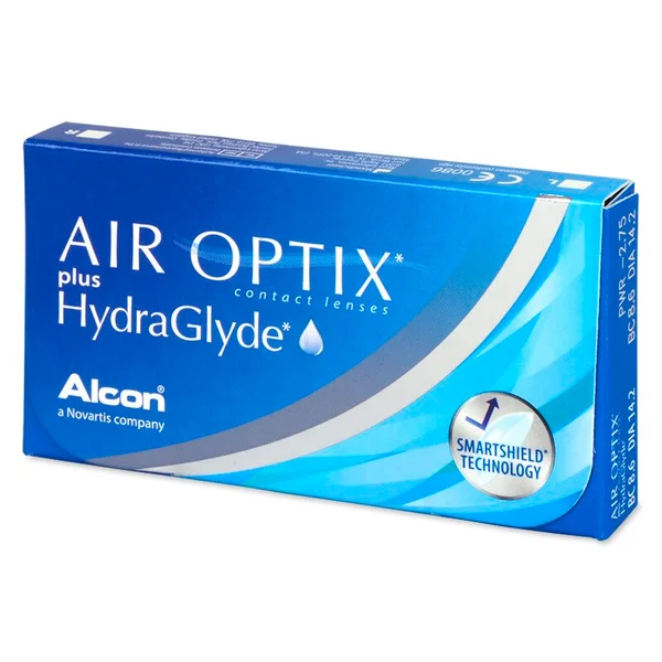 Air Optix plus HydraGlyde 3+1 шт. + Opti-Free Puremoist у подарунок