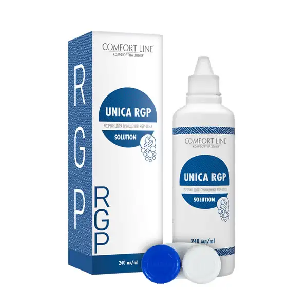 Раствор многофункциональный для жестких линз UNICA RGP Solution