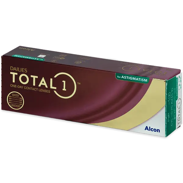 Торичні контактні лінзи Dailies Total 1 for Astigmatism