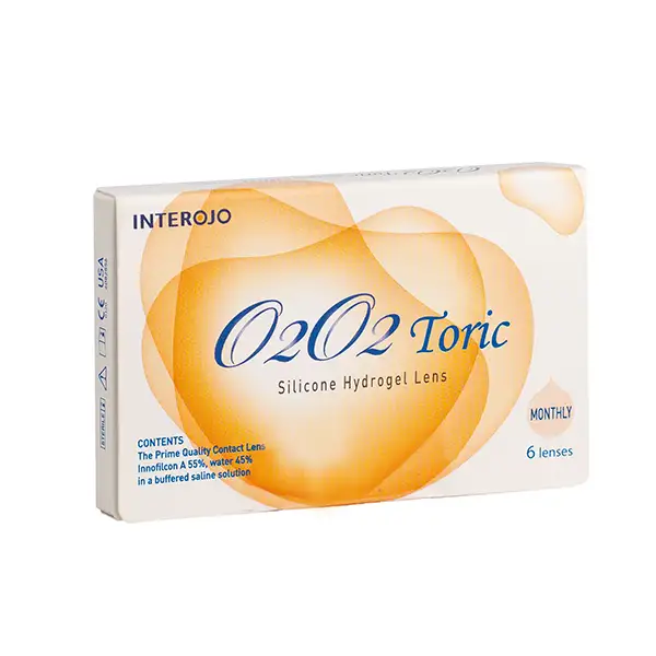 Торичні контактні лінзи Interojo O2O2 toric