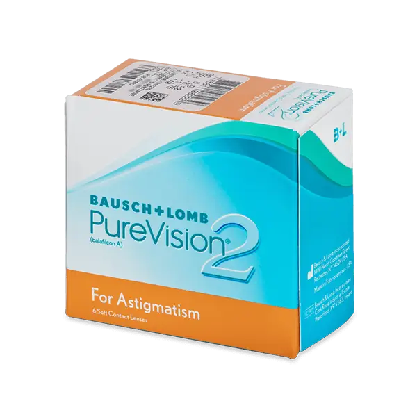 Торичні контактні лінзи PureVision2 For Astigmatism