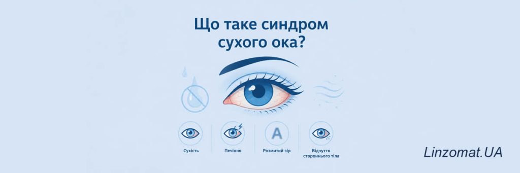 Що таке синдром сухого ока?