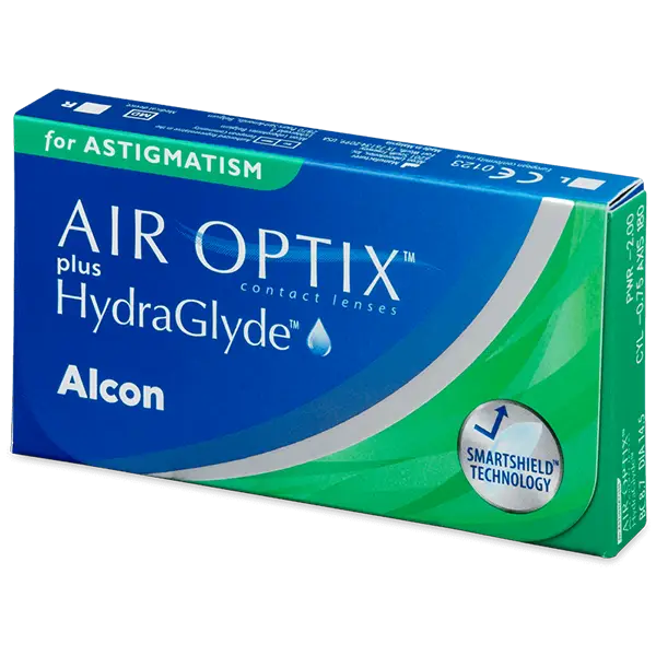 Торичні контактні лінзи Air Optix plus HydraGlyde for Astigmatism