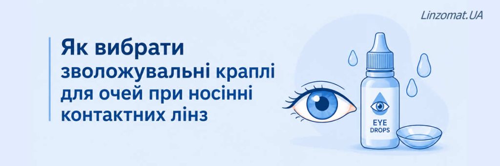 Як вибрати зволожувальні краплі для очей при носінні контактних лінз: повний посібник