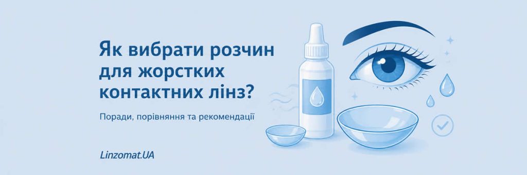Как выбрать раствор для жестких контактных линз?