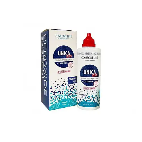 Пероксидная система очистки контактных линз UNICA PLUS by Comfort Line
